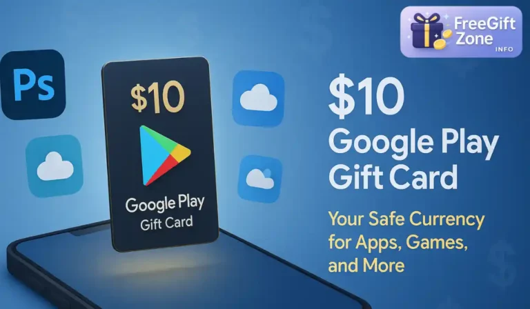 $10 Google Play Gift Card Giveaway: Claim Your Code from Our Trusted Free Drops