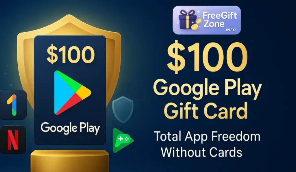 Image Showing Large Balance Redeemed on Google Play