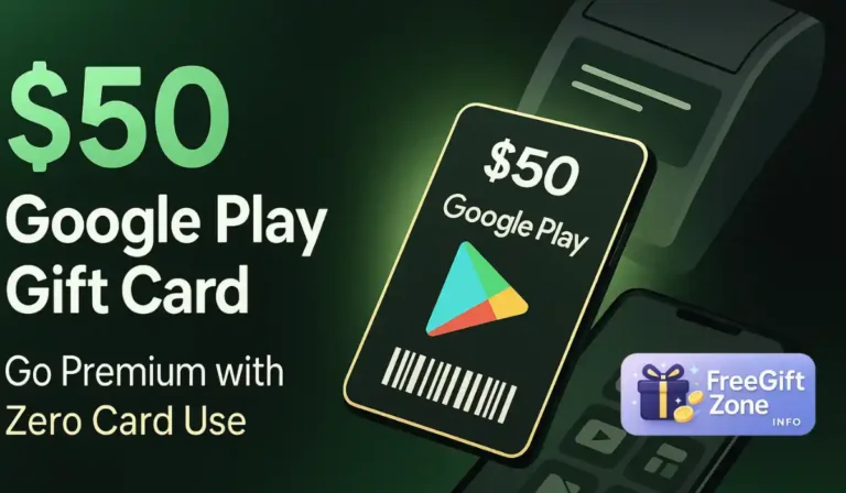 $50 Google Play Gift Card Giveaway: Premium Rewards Without Spending a Rupee