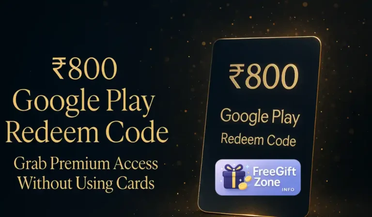₹800 Free Google Play Code Today for Advanced Subscriptions & Big Rewards