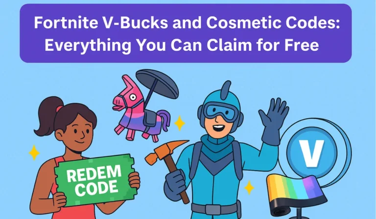 Fortnite V-Bucks and Cosmetic Codes: Everything You Can Claim for Free
