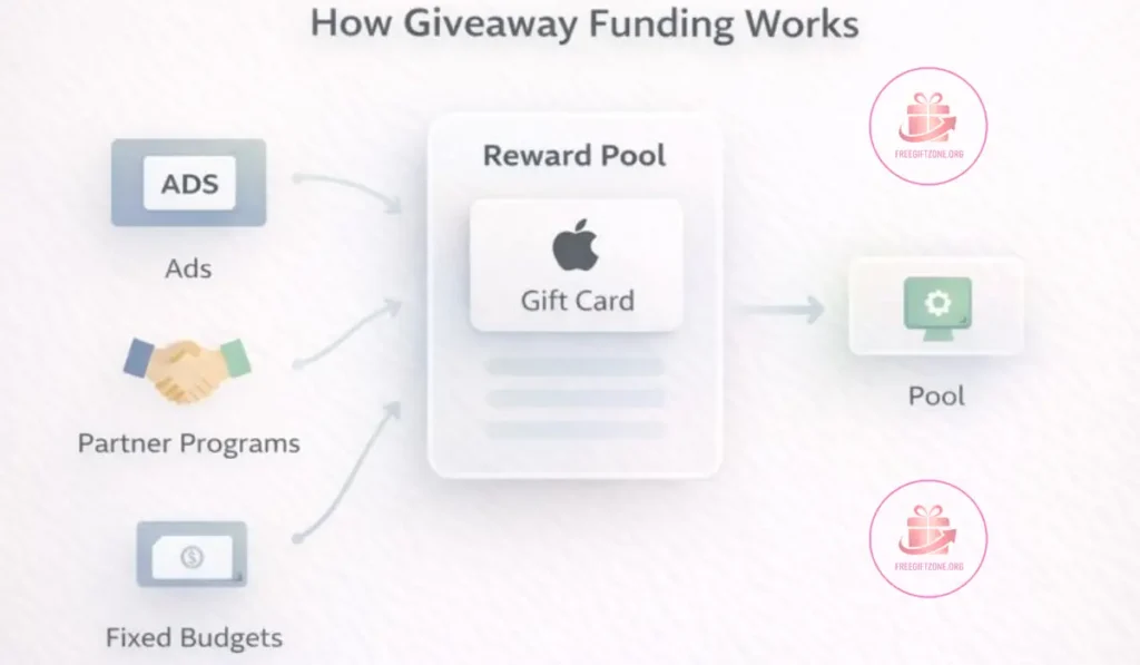How Free Apple Gift Card Giveaways Are Funded