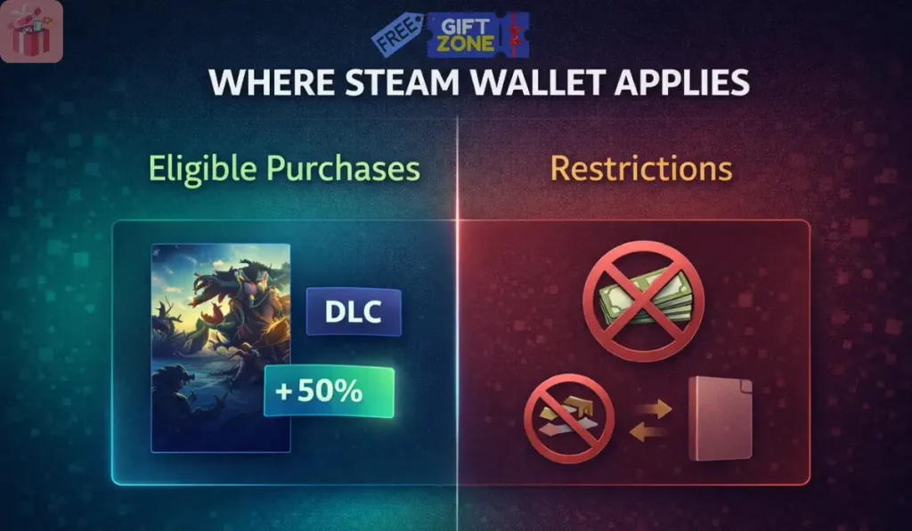 Where Steam Wallet Balance Does Not Apply